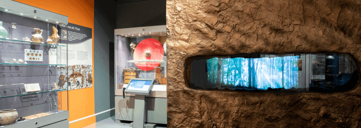 Anglo Saxon Room at Chelmsford Museum