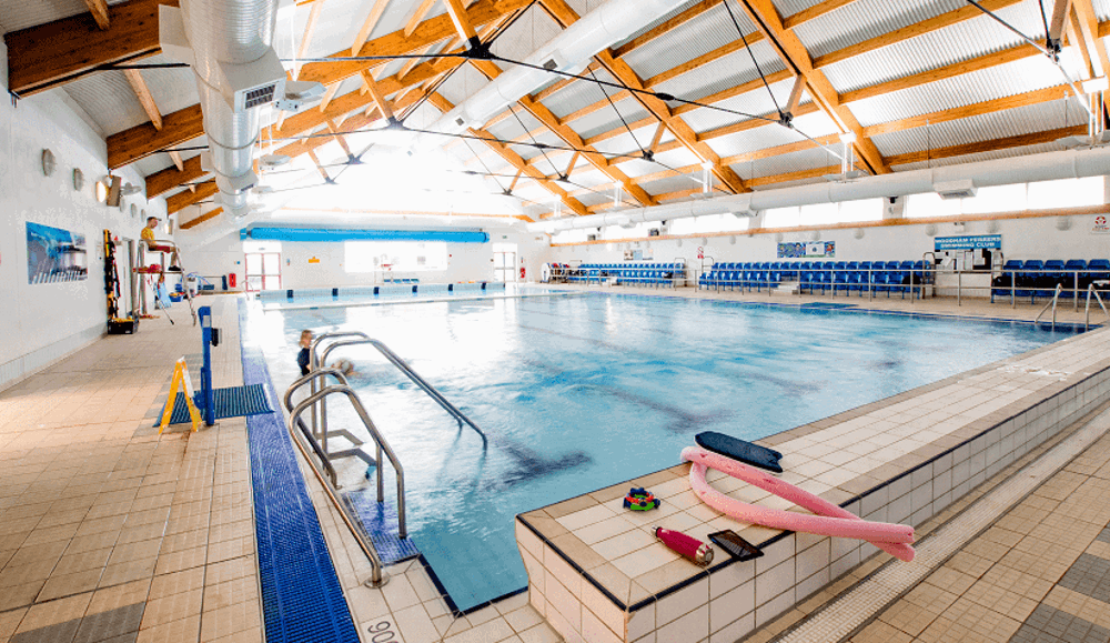 Indoor swimming pool at South Woodham Ferrers Leisure Centre