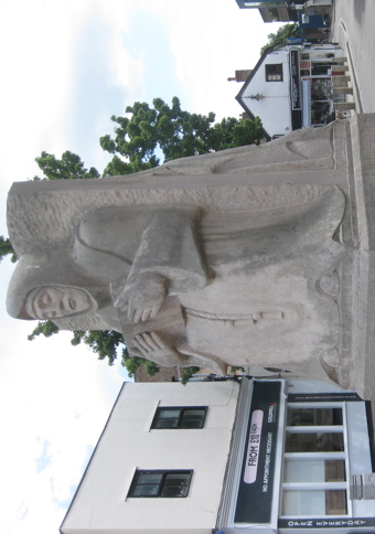 Statue of a monk