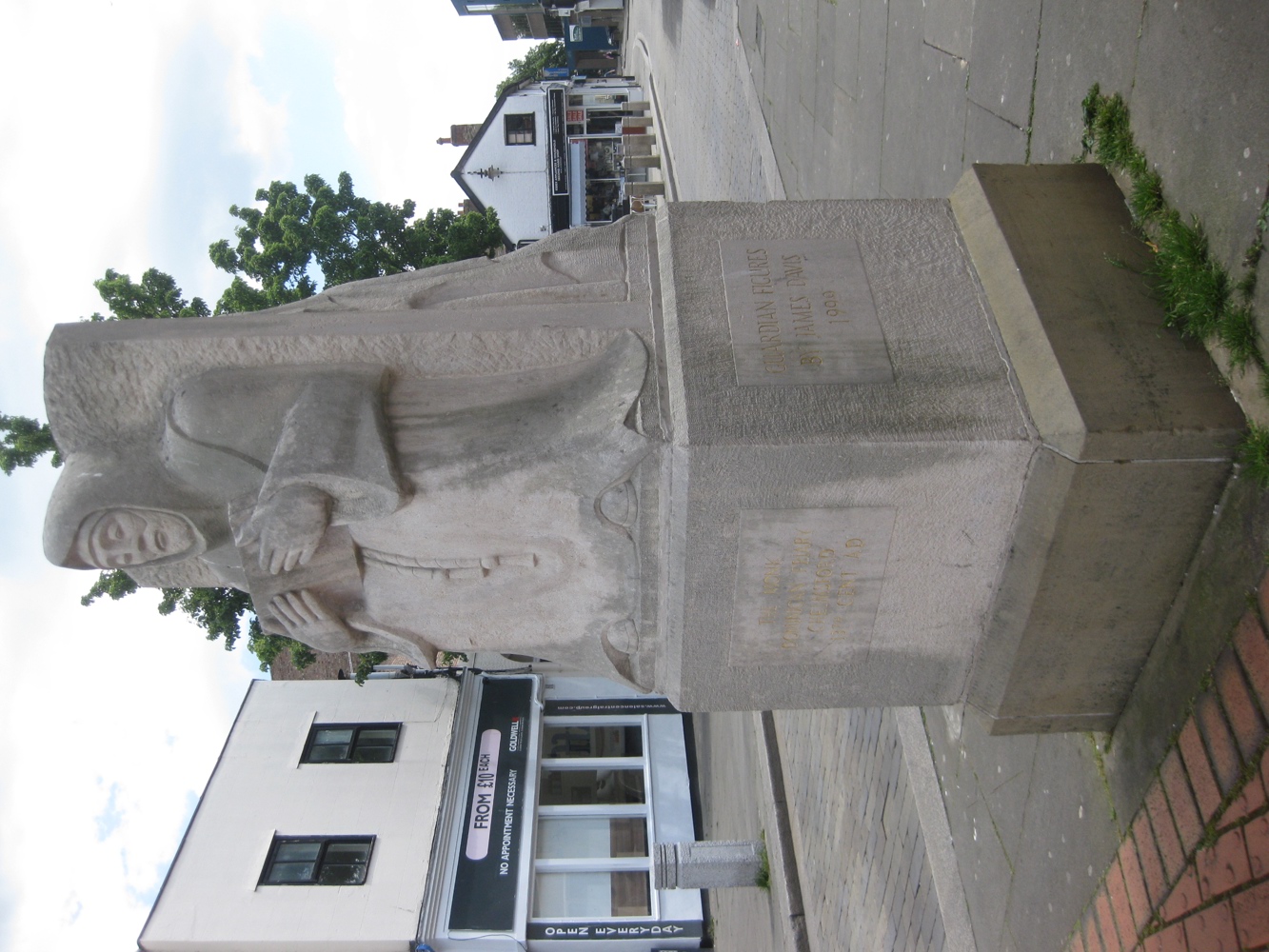 Statue of a monk