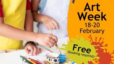 Art Week, 18-20 February. Free, booking required. 