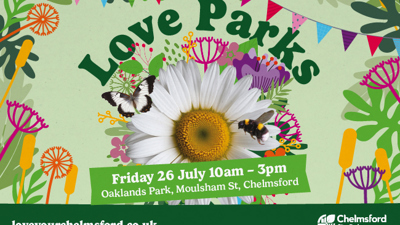 Love Parks Day, Friday 26 July, 10am to 3pm. 
